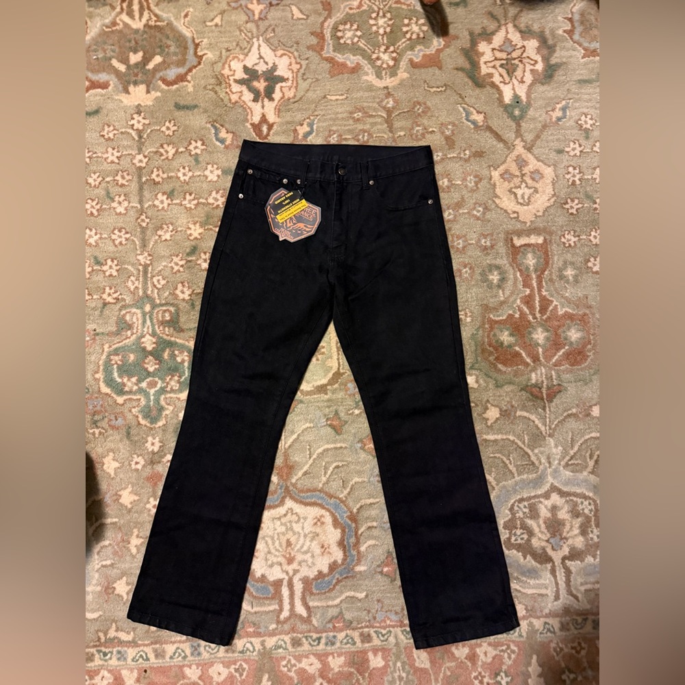 Milwaukee Performance Denim Collection Black Jeans 34 x 32 cotton-aramid blend